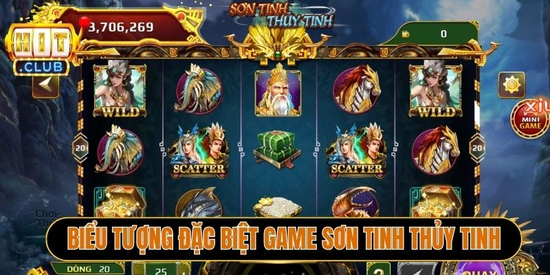 Biểu tượng đặc biệt game Sơn Tinh Thủy Tinh