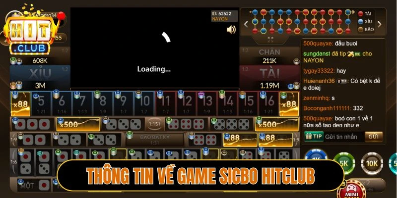 Thông tin về game Sicbo Hitclub