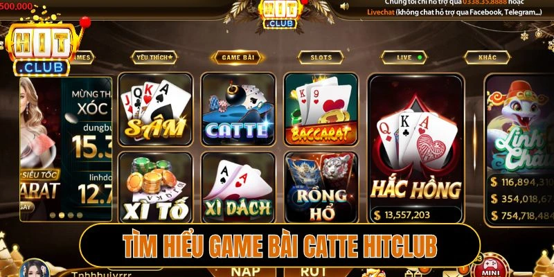 Tìm hiểu game bài Catte Hitclub