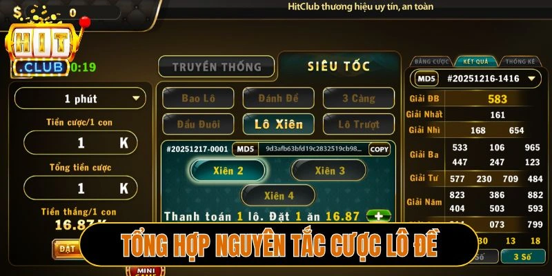 Tổng hợp nguyên tắc cược quan trọng